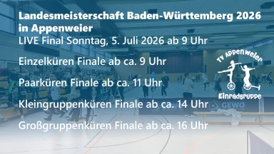 Landesmeisterschaft Baden-Württemberg - Finale am Sonntag