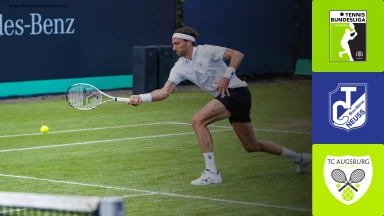 1. Bundesliga Herren: Tennis Ewige Liebe BW Neuss 1 vs. TC Augsburg Siebentisch - Centre Court
