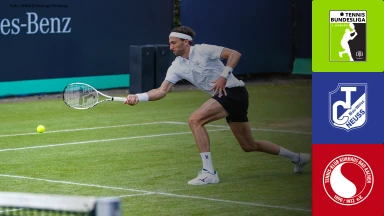 1. Bundesliga Herren: Tennis Ewige Liebe BW Neuss 1 vs. Kurhaus Lambertz Aachen 1 - Court 1
