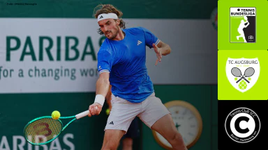 1. Bundesliga Herren: TC Augsburg Siebentisch vs. Tennis-Club SCC Berlin - Court 1