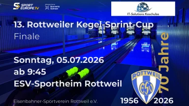 13. Rottweiler Kegel-Sprint-Cup 2026 - Finale
