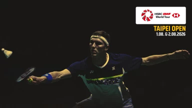 Court 1 - YONEX Taipei Open 2026 - Halbfinals