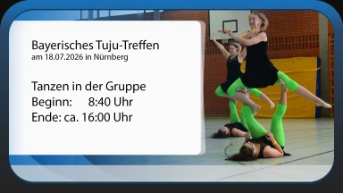 Bayerisches Tuju-Treffen 2026 in Nürnberg - Tanzen