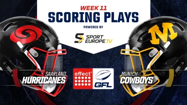 effect® ENERGY GFL: Safety & Punt-Return-TD bei Saarland Hurricanes vs. Munich Cowboys