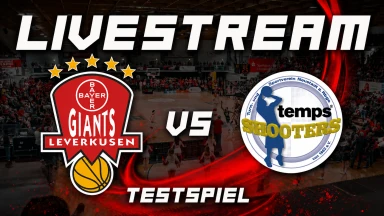 LIVE | BAYER GIANTS Leverkusen vs. TSV Neustadt temps Shooters | Testspiel