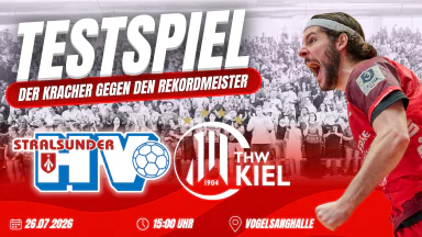 Testspiel: Stralsunder HV vs. THW Kiel