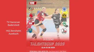 Talentecup 2026 Spiel 5 B Jugend TV Hannover Badenstedt - HSG Bensheim Auerbach