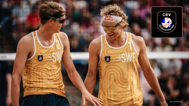 Åhman/Hellvig (SWE) vs. Pedrosa/Campos (POR) - kommentiert von Marc Lau