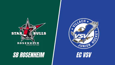 15.08.2026 | 20:15 | U18 Boys | Eis Arena 2 | Rosenheim vs VSV