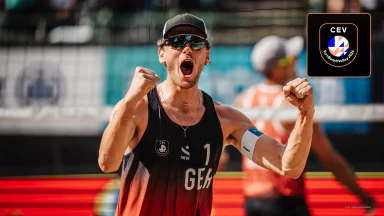 Tocs/Auziņš G. (LAT) vs. Henning/Pfretzschner, L. (GER) - kommentiert von Daniel Höhr