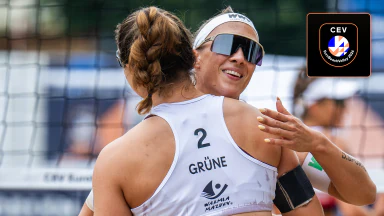 Pavelková K./Pavelková A. (CZE) vs. Ittlinger/Grüne (GER) - kommentiert von Marc Lau