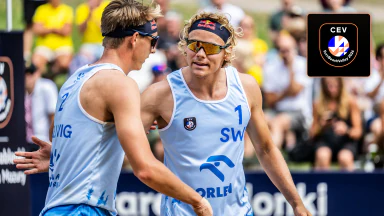 Plavins/Fokerots (LAT) vs. Åhman/Hellvig (SWE) - kommentiert von Daniel Höhr