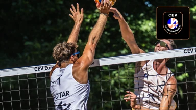Rotar/Gauthier-Rat (FRA) vs. Waller/Pristauz (AUT) - kommentiert von Marc Lau